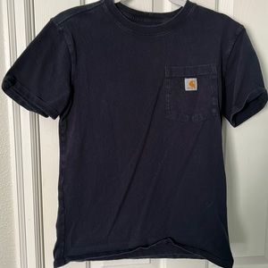 Navy blue men’s Carhartt T-shirt, barely worn